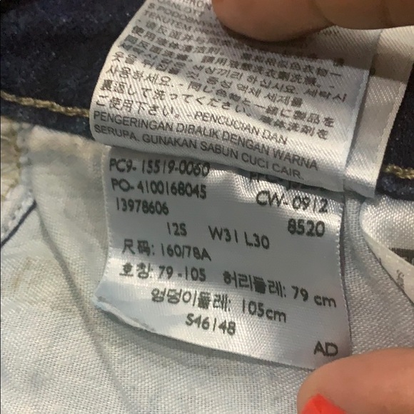 Levi’s 526 slender bootcut fit denim jeans - Picture 12 of 12